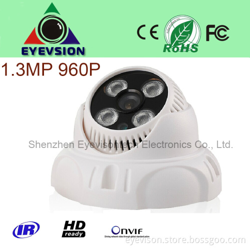 1.3MP CMOS HD (960P) IP IR Security Dome Camera (EV-N13038D-IR-T)